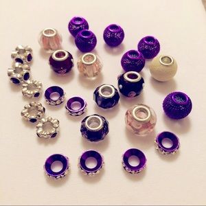 🇺🇸 3 for $24 🇺🇸 Assorted Charms-Purple